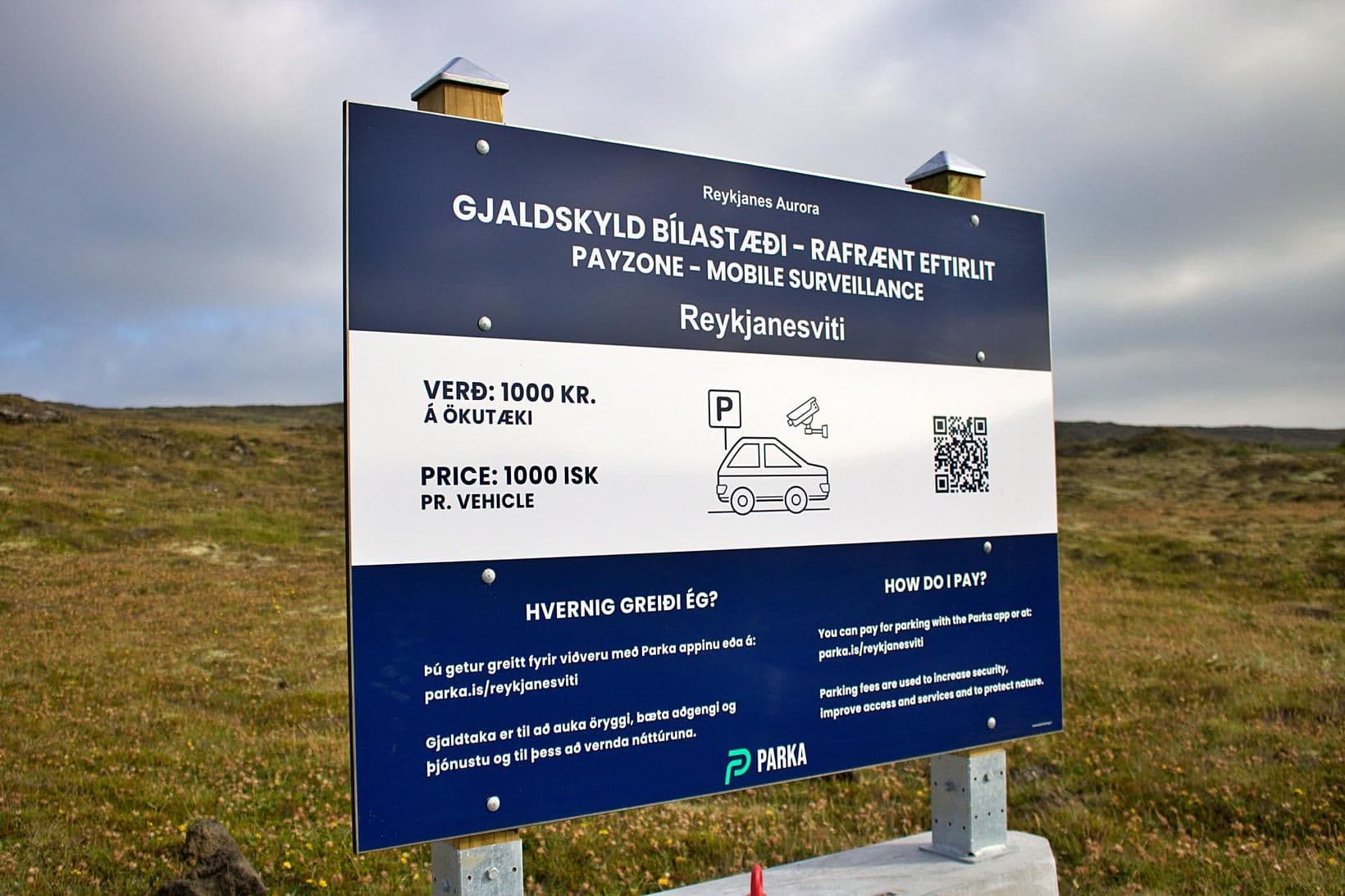 Parking in Iceland