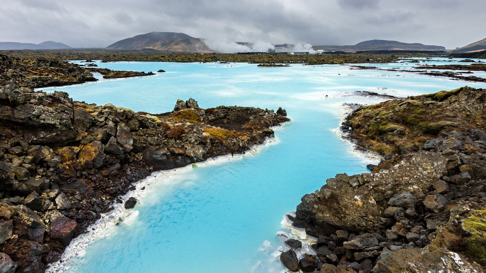 Mineral-rich waters at the Blue Lagoon, Iceland. Mineral-rich waters at the Blue Lagoon, Iceland. 
