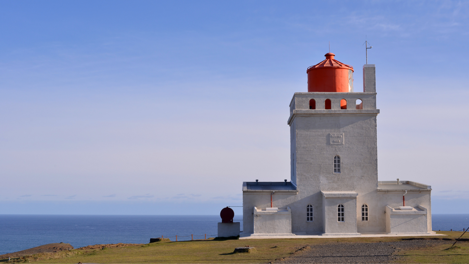 Dyrhólaey Lighthouse in Iceland