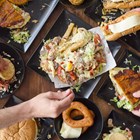 An array of street food options.