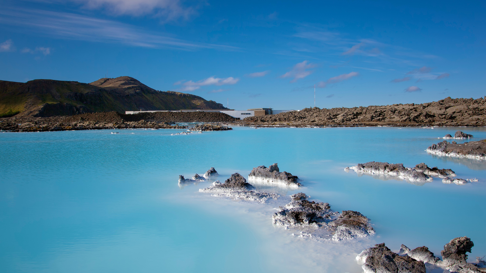 The Blue Lagoon in Iceland.