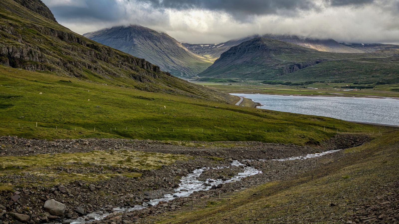 Reyðarfjörður, Iceland.