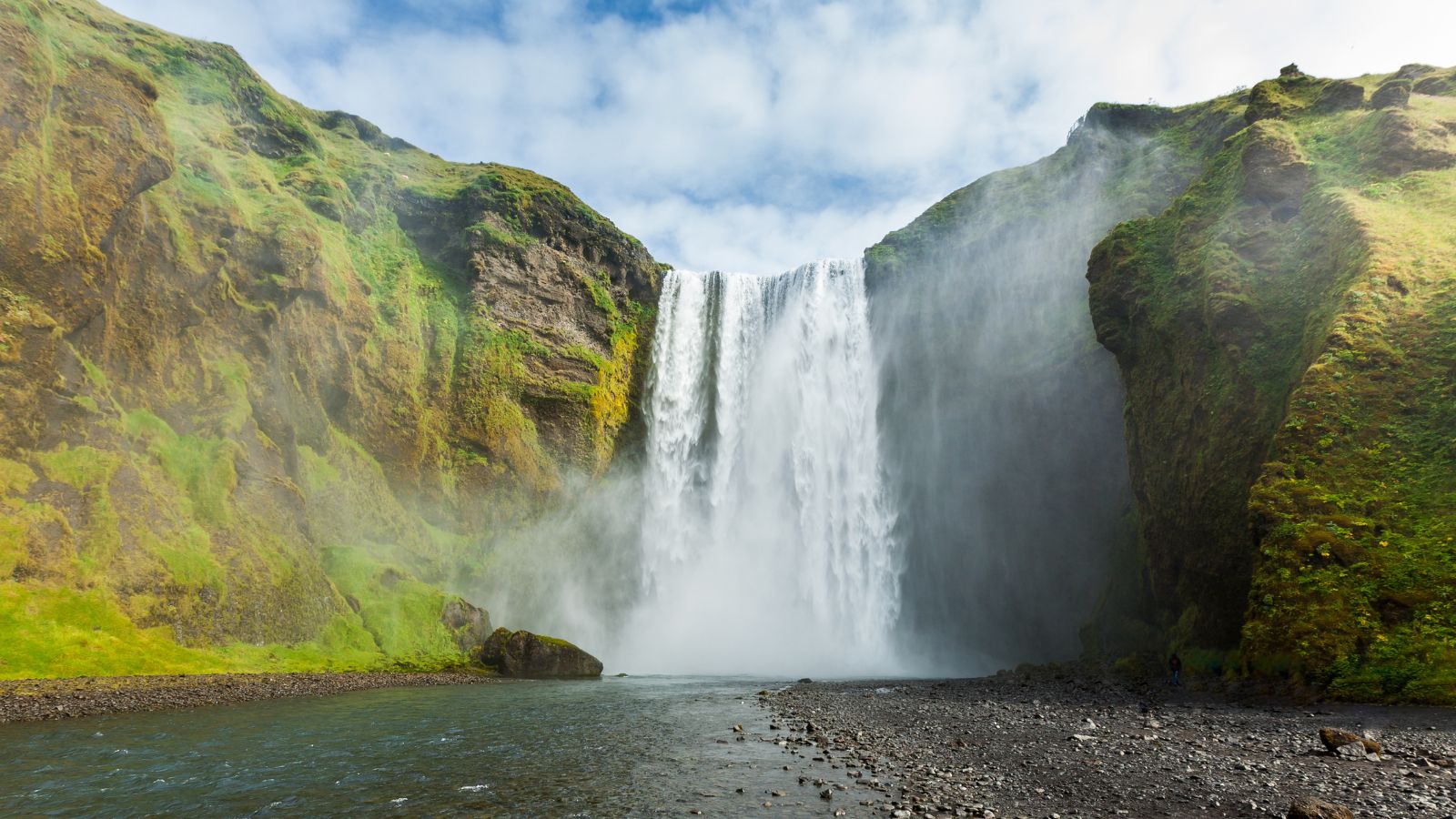 Skógafoss, Iceland.