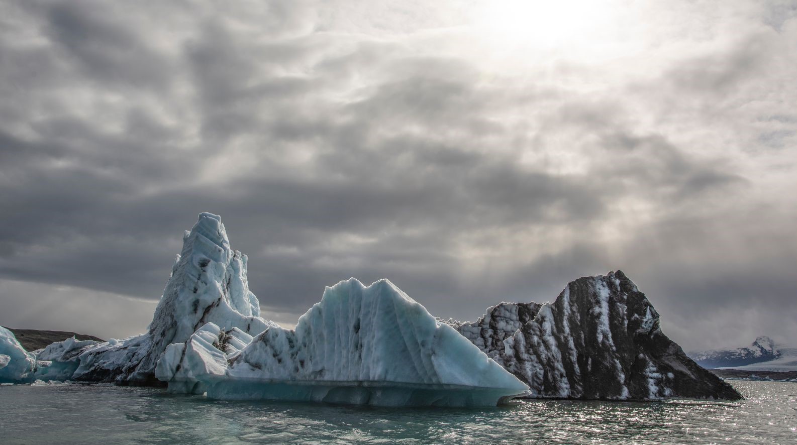 Jökulsárlón Glacier Lagoon, Iceland.