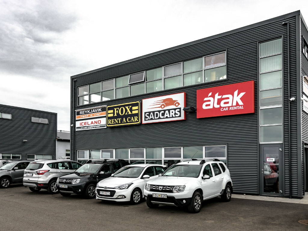 Reykjavik rent a car airport office