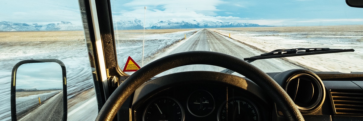Driving in Iceland