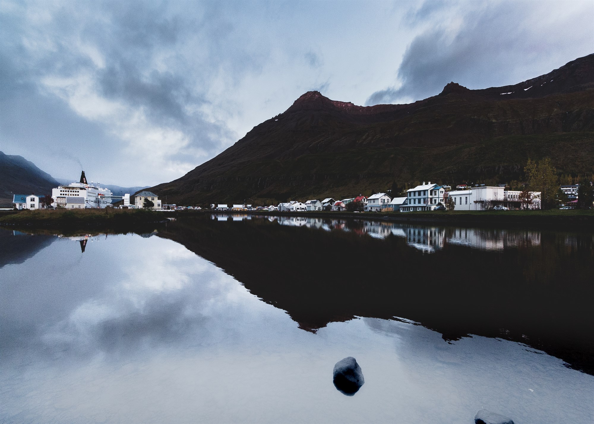 Seydisfjordur in East Iceland.